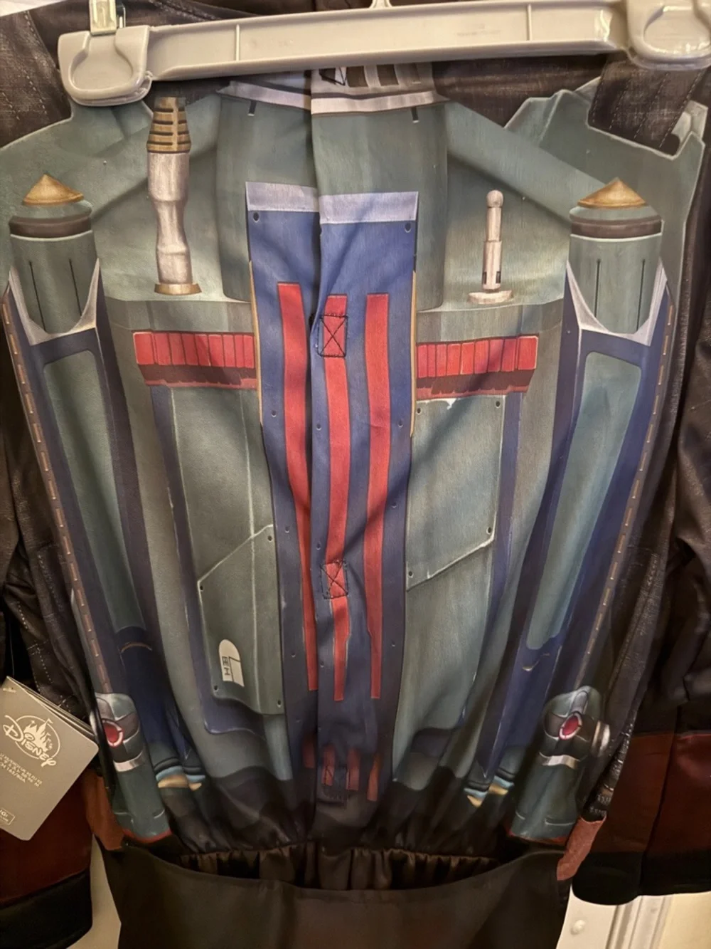 NWT! Disney Parks Store ~ Deluxe Star Wars Boba Fett Costume Adult XSM /Kids XXL - Picture 9 of 11